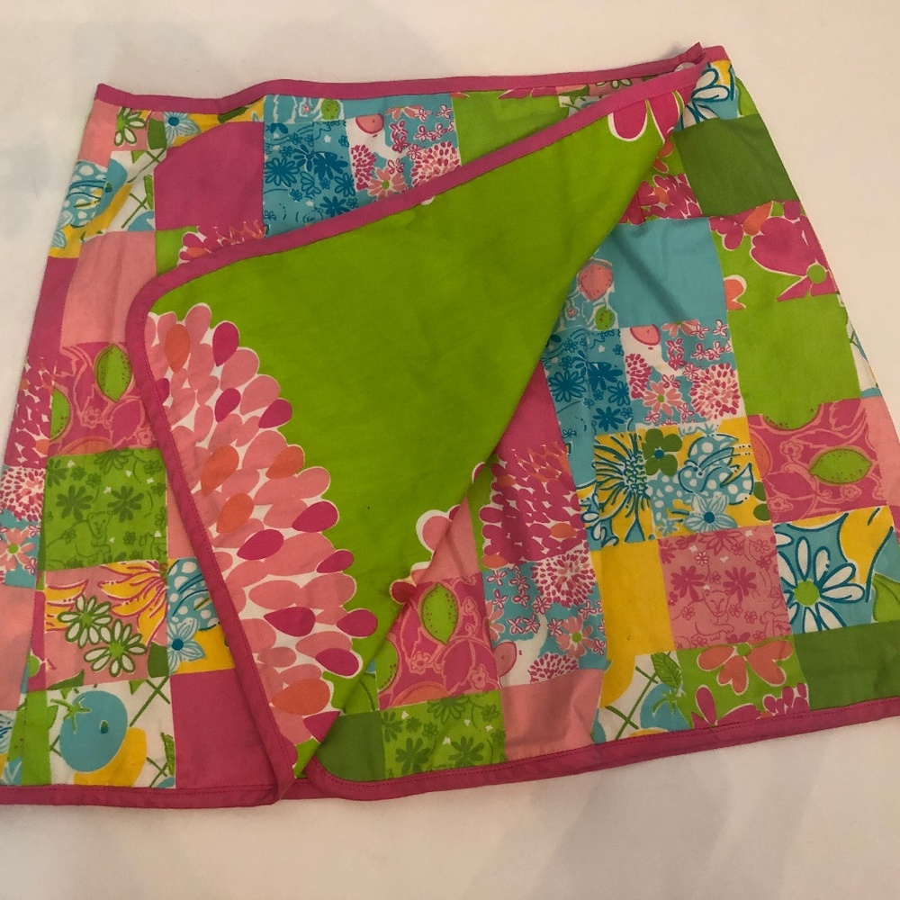 Lilly Pulitzer Reversible Wrap Skirt - 6